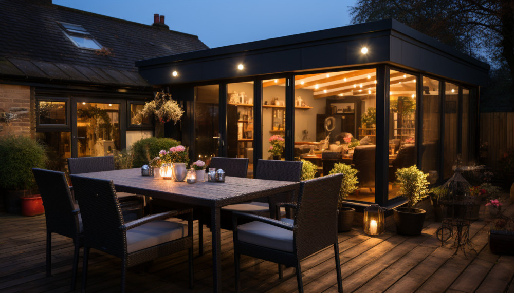 Comment définir la hauteur de votre extension à toit plat ?